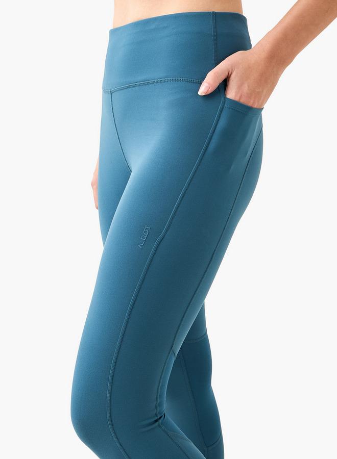 Splash Active Women 2-Way Stretch Performance Leggings - Image 4